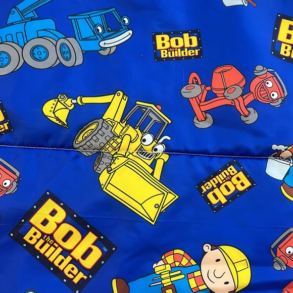 Bob the Builder Blue Sleeping Bag ~ Vehicles Trucks - Picture 4 of 6